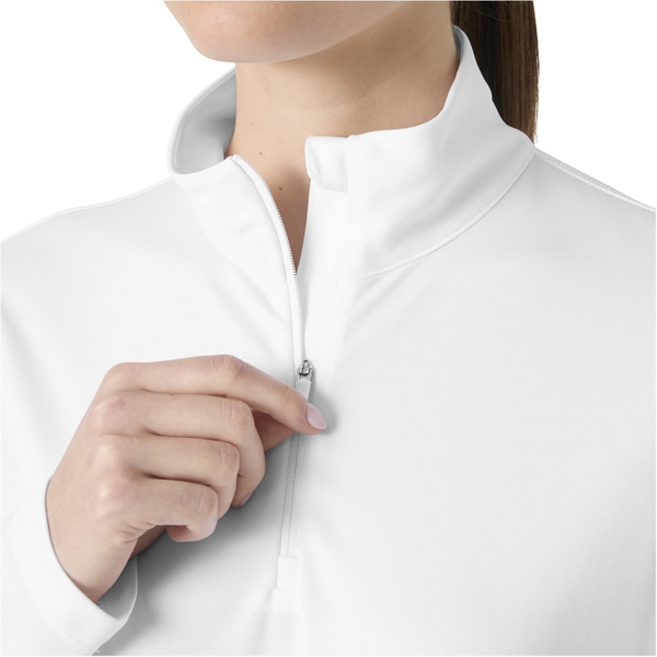 2026 Helly Hansen Femmes Tech 1/2 Zip 49562 - White